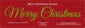 Christmas, dinner, Men, 2012, Westchester, NY